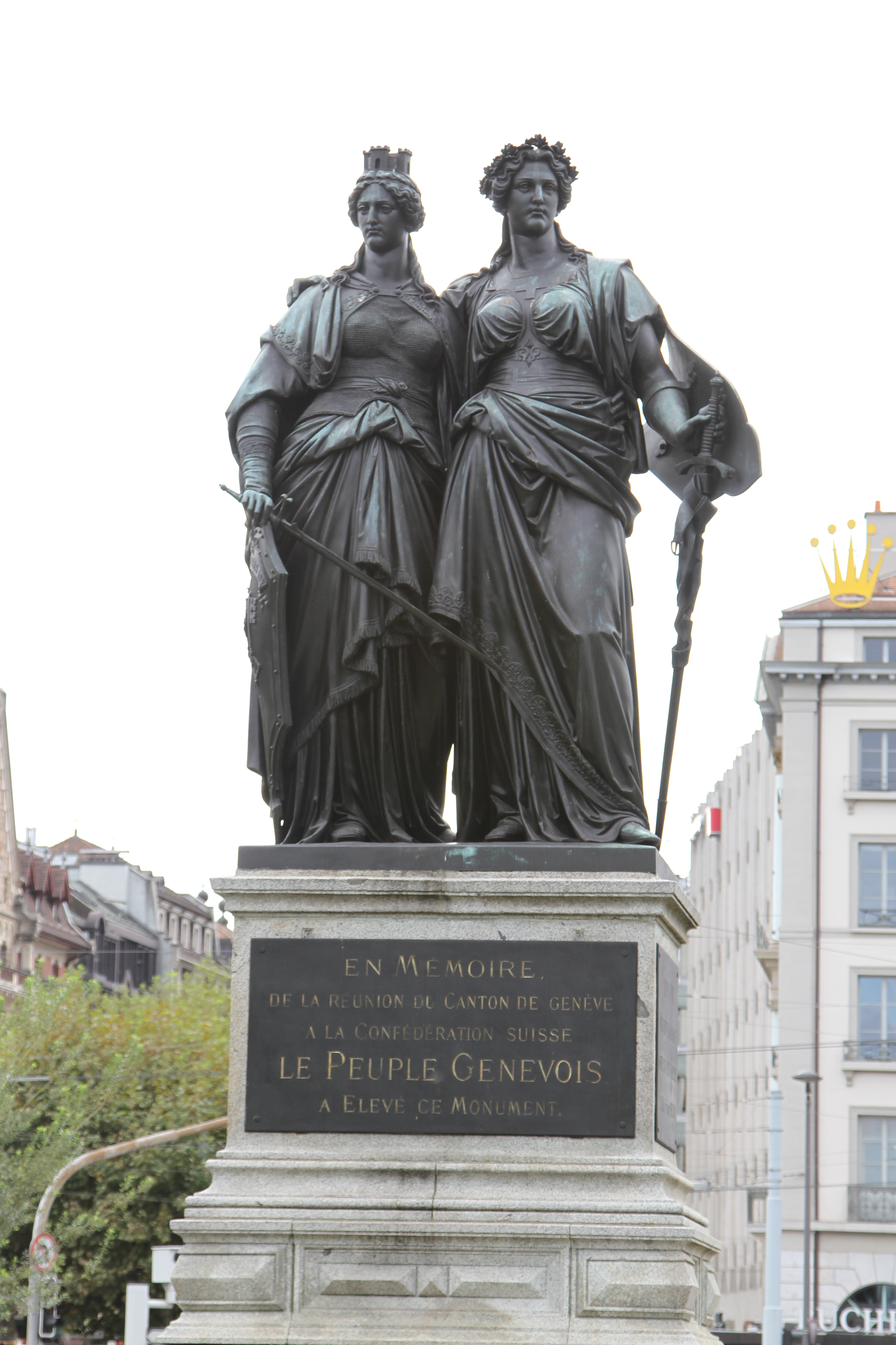 日内瓦加入瑞士联邦纪念碑